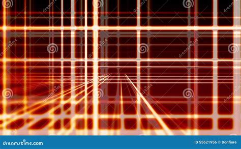 Abstract Digital Vertical And Horizontal Red Lines Background Seamless
