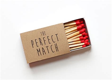 Understanding of differences strengthens the bond more. DIY: Wedding Favor Matchbox - Alana Jones-Mann