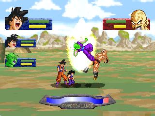 This was the first game to feature pan, while vegeta, gohan, piccolo, cell, frieza, and buu came straight from the z series. Ultra Rom: PS1 Dragon Ball Z Legends
