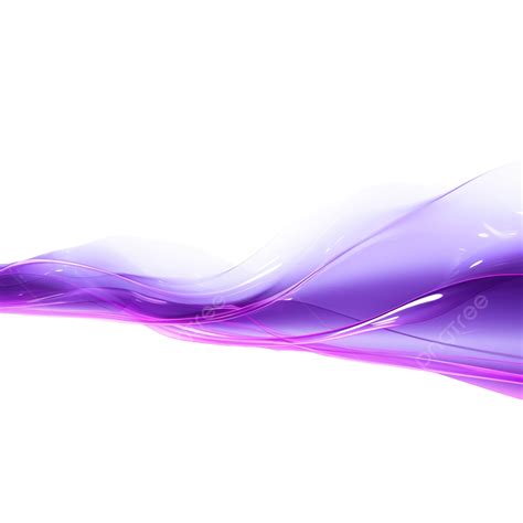 Purple Glowing Line Purple Glitter Brushstroke Png Transparent Image