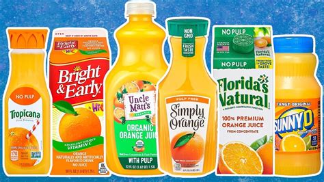 The Best And Worst Orange Juice Brands You Ll Find At The Grocery Store