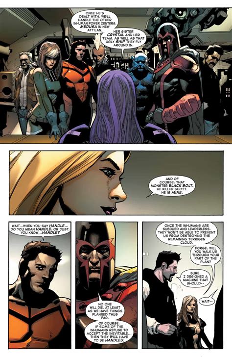Inhumans Vs X Men 1 Spoilers And Review Ivx 1 Can Teach Civil War Ii