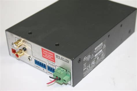 Extron Mpa 401 70v Mini Power Amplifier Ebay