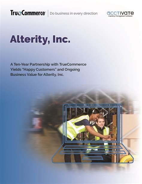 Truecommerce Case Study Alterity Inc Quickbooks