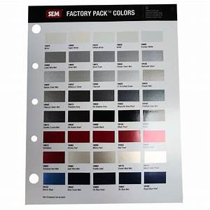 Sem Color Coat Color Chart R E Paint Supply