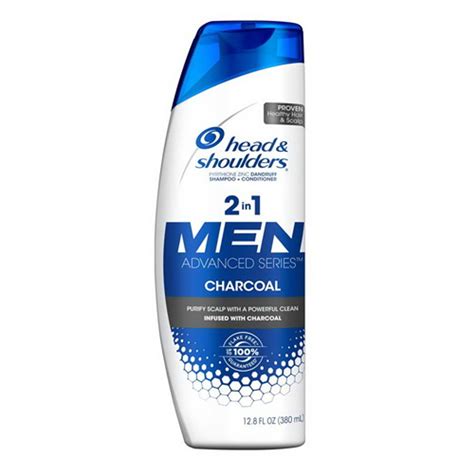Head And Shoulders Men Advanced Series 2 In 1 Hair Shampoo Charcoal