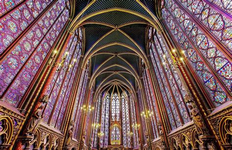 Sainte Chapelle Paris France Gothic Architecture At
