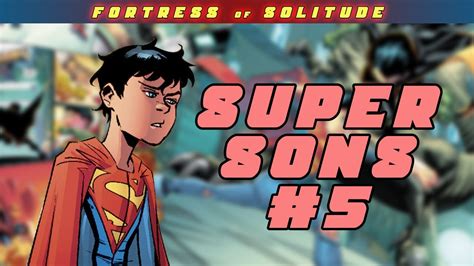 Superboy V Robin Super Sons 5 Review YouTube