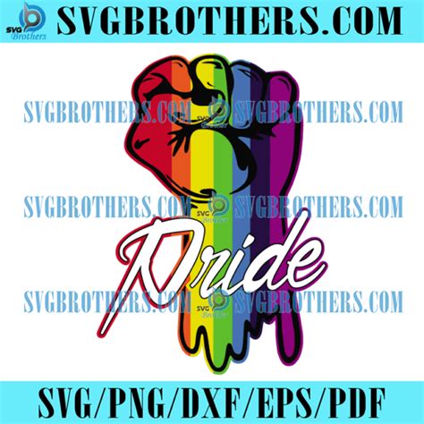 Pride Lgbt Svg Gay Svg Lesbian Svg Rainbow Lgbt Flag SVGBrothers