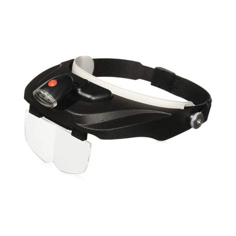 head band led lighted magnifier xtreme safety