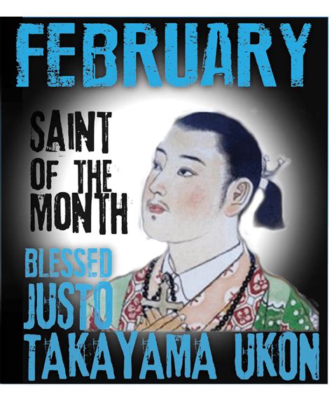 Unbeknown to blessed takayama ukon, he he expressed hope that the introduction of the walking tour and statue, and the declaration of the takayama ukon day will attract more japanese tourists. Blessed Takayama Ukon - Conquest