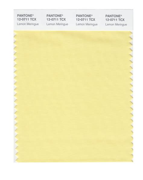 Buy Pantone Cotton Swatch 12 0711 Lemon Meringue