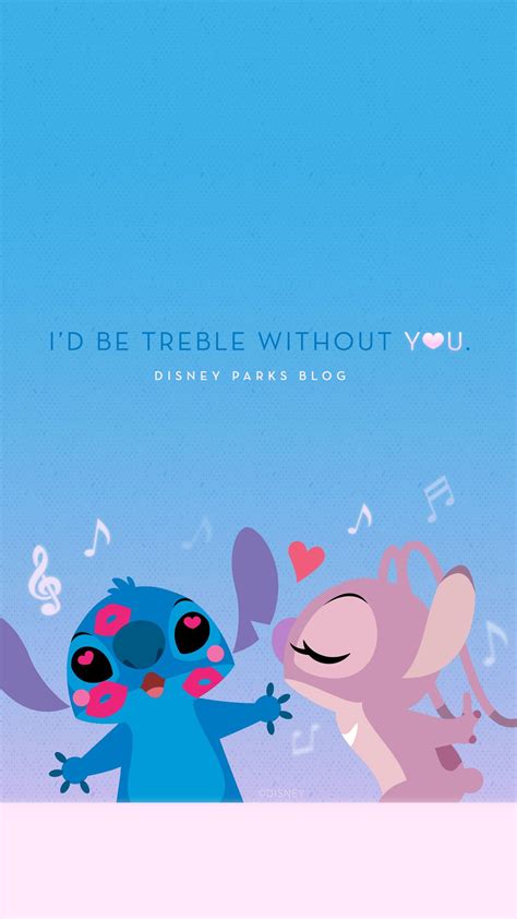 Lilo And Stitch Valentines Day Wallpaper