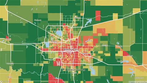 Oklahoma County Ok Violent Crime Rates And Maps
