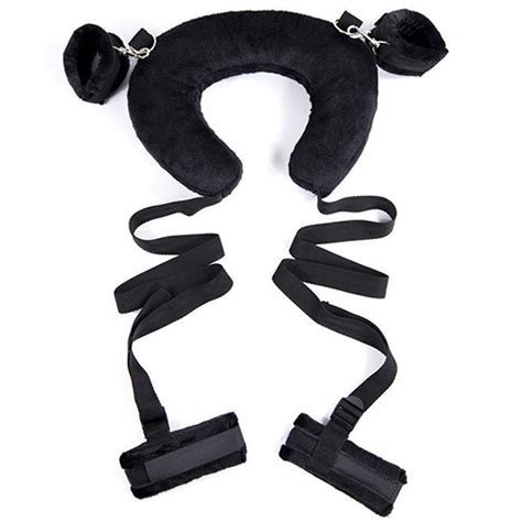 U Shaped Sex Bondage Pillow Restraint Wrist Thigh And Handcuffs Bondage