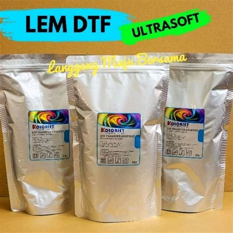 Jual Lem Sablon Dtf Ultrasoft Tpu Hotmelt Crystal Adhesive Powder