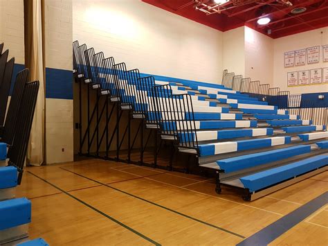 Telescopic Bleachers For Three Schools In The Anglophone