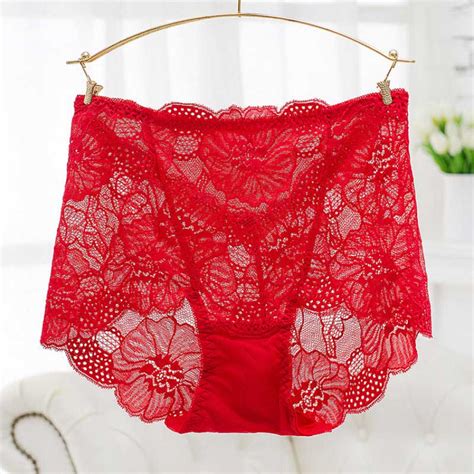 Plus Size Women Lady Sexy Lace Panties Briefs Underwear Thongs G String