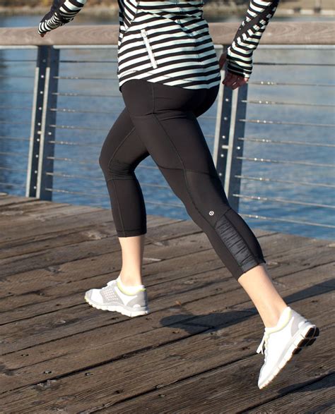 Lululemon's story is just one weird chapter after another. Lululemon Run: Reflect Crop - Black - lulu fanatics