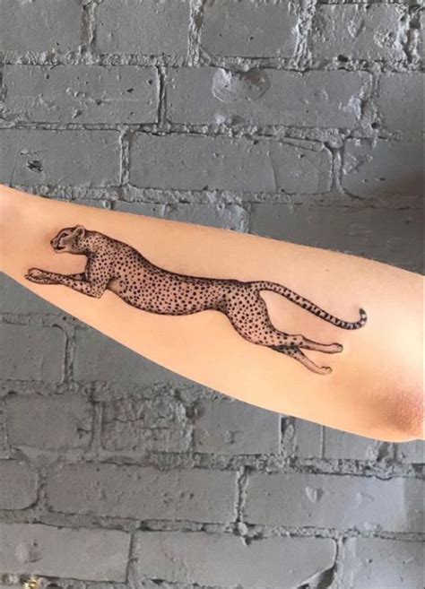 Cheetah Tattoo Leopard Tattoos Cheetah Tattoo Running Tattoo