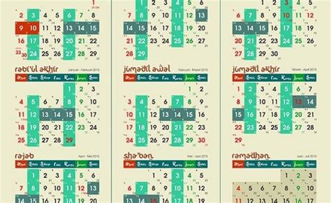 Detail Contoh Kalender Hijriyah Koleksi Nomer 30