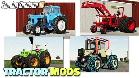 Fs19 Old Tractor Mods 2020 03 01 Review Youtube