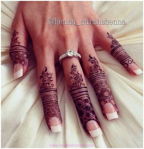 Finger Mehndi Designs 2016 For Brides