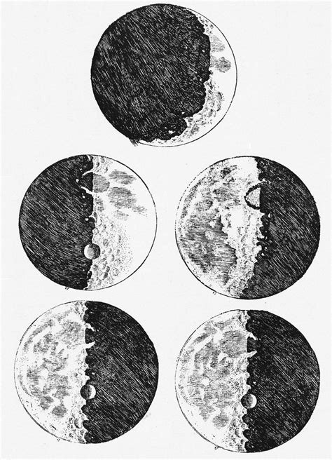 Moon Drawing Drawings Moon Phases