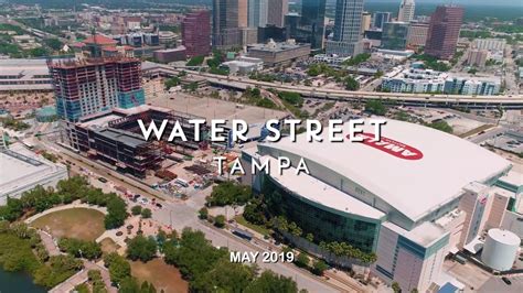 Water Street Tampa Fl May 2019 4k Youtube