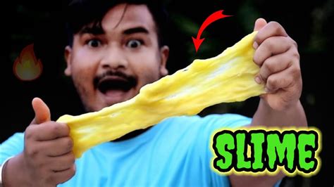 How To Make A Slime At Home In 1 Minute নিমেষে স্লাইম বানান 😁 Youtube