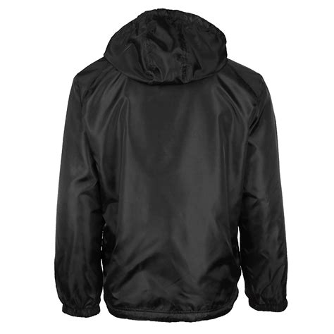 Renegade Sportswear Mens And Big Mens Nylon Hooded Windbreaker Jacket