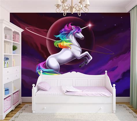 The Last Rainbow Unicorn Full Wall Mural Wall Murals Mural Design Mural