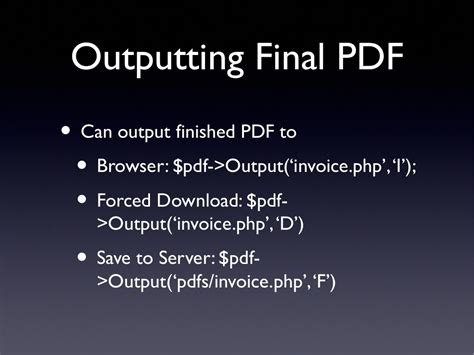 Introduction To Fpdf