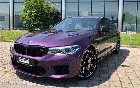 Purple Silk M5 Competition Individual Bmw