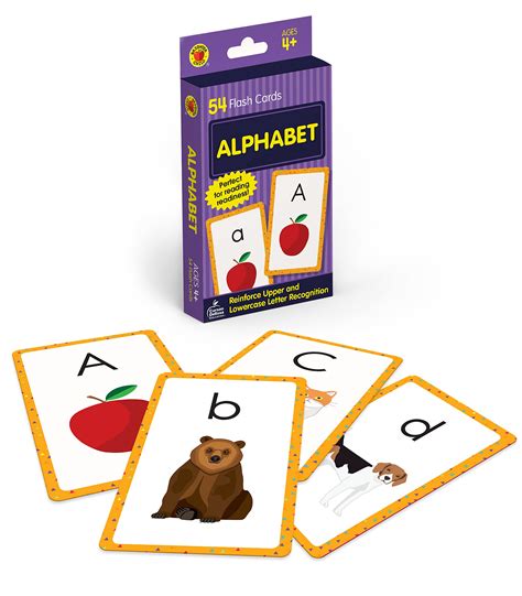 Buy Carson Dellosa Alphabet Flash Cards For Toddlers 2 4 Years Letter