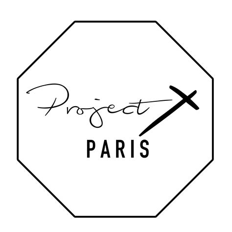 Hoodie Unisexe Avec Broderie Logo Project X Paris