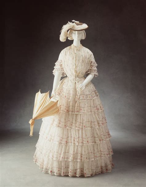 Fashions From History — Evening Dress 1850 1856 Netherlands Rijksmuseum