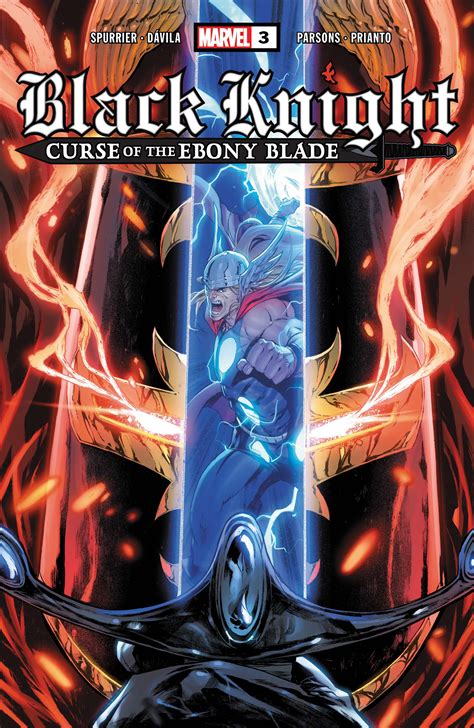 Black Knight Curse Of The Ebony Blade 2021 3 Comic Issues Marvel