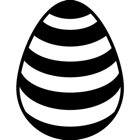 Egg Clip Art Black And White