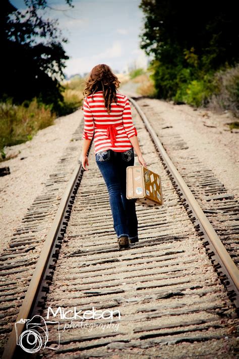 Senior Pictures Always Wanted A Train Track Pic Train Tracks Photography Senior Pictures