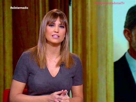 Miss Presentadoras TV Sandra Sabatés El Intermedio La Sexta 11 12 19