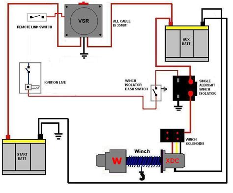 Winch Battery Isolator Wiring Diagram Katy Wiring
