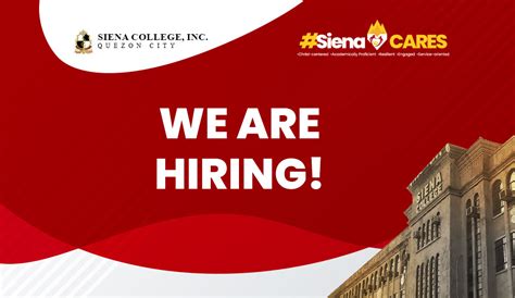 Job Openings For Ay 2023 2024 Siena College Inc