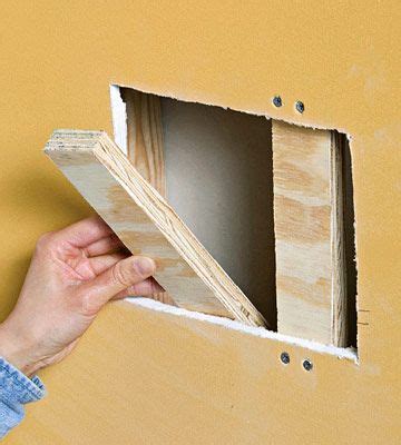 Learn how to fix both small and large holes in drywall. Repairing Holes | Diy home repair, Home repairs, Home ...