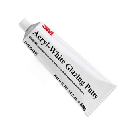 3m™ Acryl Putty 05095 White 595ml Tube 12 Per Case 3m