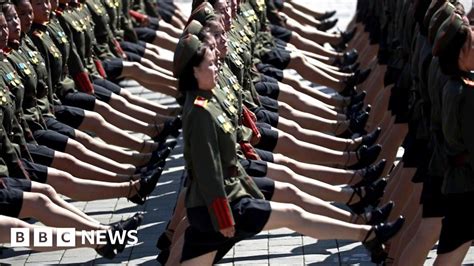 I Marched In A North Korea Parade Bbc News