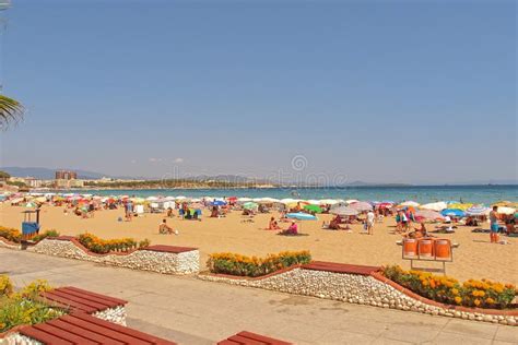 Altinkum Beach In Didim Turkey On A Warm Summer Holiday Day Editorial Stock Photo Image Of