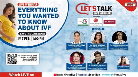 Let S Talk Webinar Everything You Wanted To Know About Ivf Youtube
