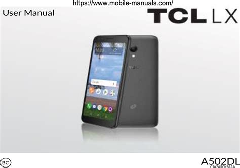 Tcl Lx A502dl User Manual