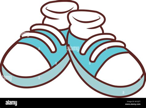 Pair Of Shoes Cartoon Stock Vector Image And Art Alamy